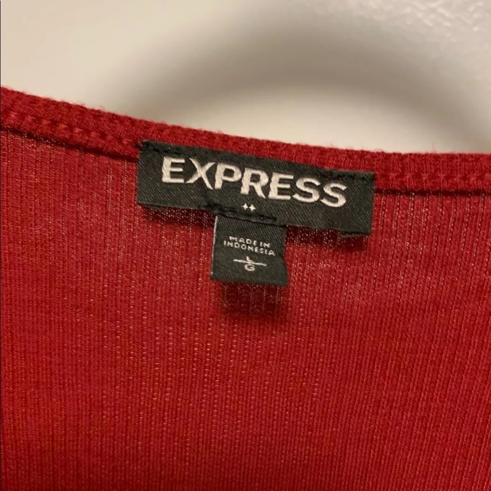 🌺🌺Deep red blouse - Picture 3 of 4